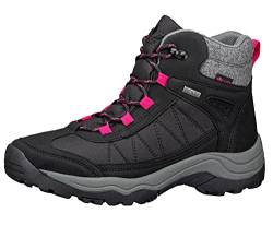 Lico Randers Damen Schneestiefel, schwarz/pink, 37 EU von Lico