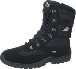 Lico SASKIA Damen Schneestiefel, Schwarz/ Grau, 36 EU von Lico