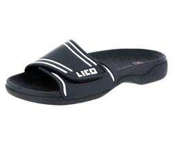 Lico SUN V Damen Badeschuhe, Schwarz/ Weiß, 37 EU von Lico