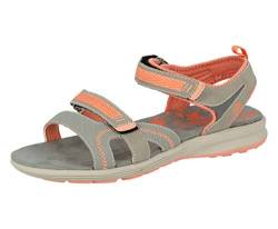 Lico Samar V Damen Slingback Sandalen, Grau/ Lachs Grau, 40 EU von Lico