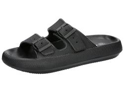 Lico Unisex Hawaii Badesandalen, Schwarz Velcro, 45 EU von Lico