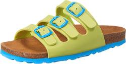 Lico Unisex Kinder BIOLINE KIDS Pantoletten, Lemon/ Blau, 28 EU von Lico