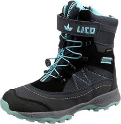 Lico Unisex Kinder Sundsvall Vs Schneestiefel, Marine Türkis, 27 EU von Lico