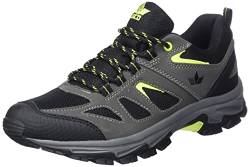 Lico Unisex Lismore Traillaufschuhe, grau/schwarz/Lemon, 40 EU von Lico