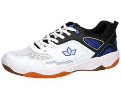 Lico Unisex Sprint Indoor Hallenturnschuh, Weiss schwarz blau, 39 EU von Lico