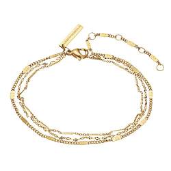 LIEBESKIND Armband aus Edelstahl in Gold LJ-0634-B-22 von Liebeskind