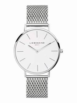 LIEBESKIND Unisex Erwachsene Armbanduhr Analog Quarz Edelstahl LT-0153-MQ von Liebeskind