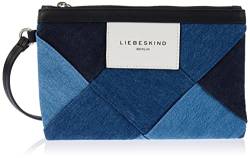 Liebeskind Berlin Pouch S, Small (HxBxT 14.5cm x 22cm x 1cm), Dark Night von Liebeskind