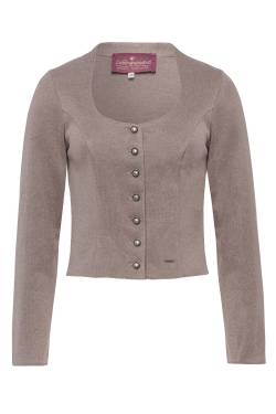 Trachten Strickjacke taupe Achensee 002882 - limitiert von Lieblingsgwand