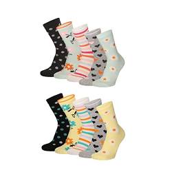 Lieblingsstrumpf24 10er Pack Socken Kinder Jungen Mädchen Baumwolle Öko-Tex Standard 100 (Herz Mix 27-30) von Lieblingsstrumpf24