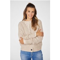 Lieblingsstück Strickjacke AlianaL mit diagonalem Zopfmuster von Lieblingsstück