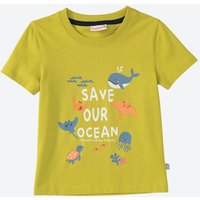 Baby-Jungen-T-Shirt mit Ozean-Motiv von Liegelind