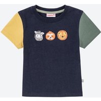 Baby-Jungen-T-Shirt mit Tier-Applikationen von Liegelind