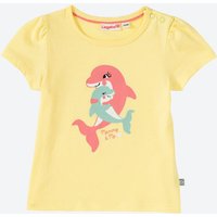 Baby-Mädchen-T-Shirt mit Delfin-Motiv von Liegelind