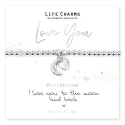 Life Charms Love You To The Moon & Back Armband von Life Charms