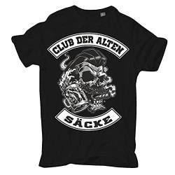 Herren T-Shirt Club der Alten Säcke Rockn Roll Geschenk Vater Opa von Life Is Pain