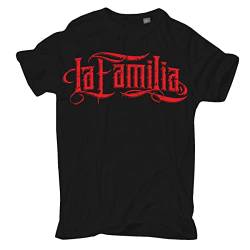 Herren T-Shirt La Familia Horror S bis 8XL Tattoo Ink Rap Pain Blood Chaos von Life Is Pain