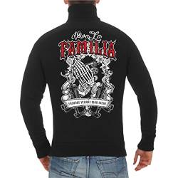 Life Is Pain Herren Jacke Sweatjacke Viva La Familia FCK Freunde verrät man nicht (mit Rückendruck) Größe S - 5XL von Life Is Pain