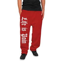 Life Is Pain Herren Jogginghose Trainingshose Tattoo Pain Größe S bis 5XL von Life Is Pain