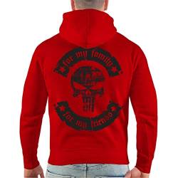 Life Is Pain Herren Kapuzenpullover Hoodie La Familia Black Patch for My Friends Größe S - 5XL von Life Is Pain