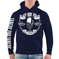 Life Is Pain Herren Kapuzenpullover La Familia Blut für Blut Hoodies Blood Gang Streetwear von Life Is Pain