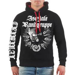 Life Is Pain Herren Kapuzenpullover Men Hoodies Asoziale Randgruppe Sturmhaube von Life Is Pain