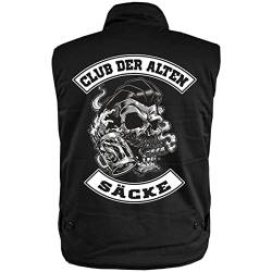 Life Is Pain Herren Ranger Weste mit Futter Club der alten Säcke Größe S bis 5XL von Life Is Pain