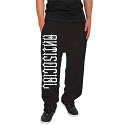 Life Is Pain Männer und Herren Jogginghose Antisocial Größe S - 10XL von Life Is Pain