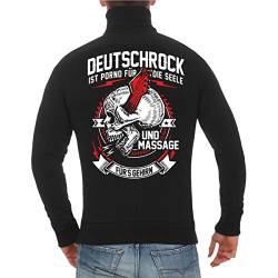 Life Is Pain Männer und Herren Sweatjacke Deutschrock Porno für die Seele (mit Rückendruck) Größe S - 10XL von Life Is Pain