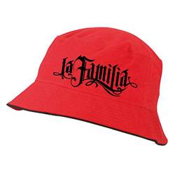 Life Is Pain Sonnenhut Bucket hat LA Familia FCK Black Größe S - XL von Life Is Pain