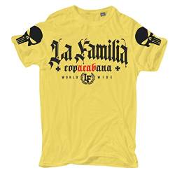 Männer T-Shirt La Familia FCK Copacabana Black Größe S - 5XL von Life Is Pain