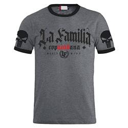 Männer T-Shirt La Familia FCK Copacabana Black Größe S - 5XL von Life Is Pain