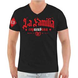 Männer T-Shirt La Familia FCK Copacabana Worldwide Größe S - 5XL von Life Is Pain