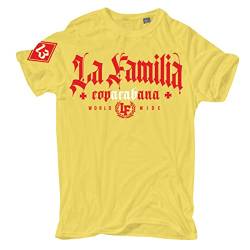 Männer T-Shirt La Familia FCK Copacabana Worldwide Größe S - 5XL von Life Is Pain