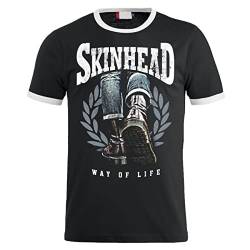 Männer Tshirt Skinhead Way of Life Boots Motiv Größe S bis 5XL von Life Is Pain