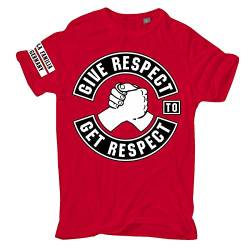 Männer und Herren T-Shirt La Familia FCK Give Respect to get Respect Größe S - 5XL von Life Is Pain
