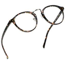 LifeArt Blaulicht-Schutzbrillen, Computer-Lesebrillen, Spielbrillen, TV-Brillen für Frauen, Männer, Blendschutz(Geblümt, 1.25 Vergrößerung)… von LifeArt