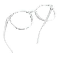 LifeArt Blue Light Blocking Brille, Anti Eyestrain, Computer Lesebrille, TV Brille für Frauen Männer(klar,2.75 Vergrößerung) von LifeArt