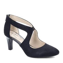 LifeStride Damen Giovanna 2 Pumps, Schwarz Micro-Wildleder, 35.5 EU von LifeStride