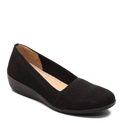 LifeStride Damen Immy Ballerinas, schwarz, 39.5 EU Weit von LifeStride