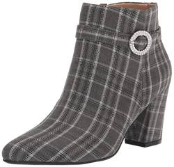 LifeStride Damen Sparkle Stiefelette, Anthrazit, kariert, 35.5 EU von LifeStride