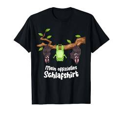 Mein offizielles Schlafshirt Frosch mit Fledermäuse T-Shirt von Lifua