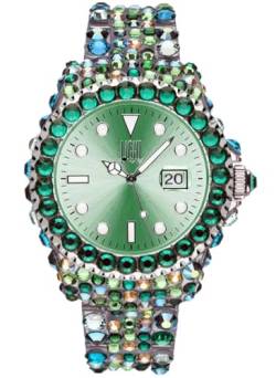 Light Time Women's Analog-Digital Automatic Uhr mit Armband S7203770 von Light Time