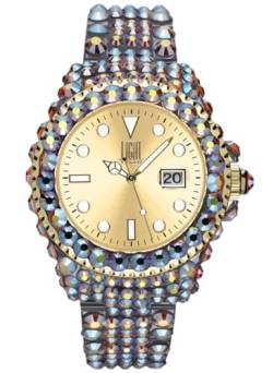 Light Time Women's Analog-Digital Automatic Uhr mit Armband S7203771 von Light Time
