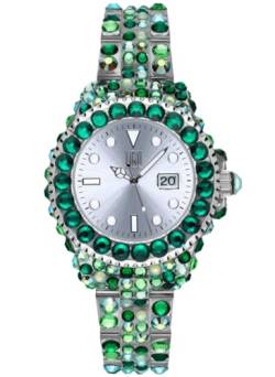 Light Time Women's Analog-Digital Automatic Uhr mit Armband S7203782 von Light Time