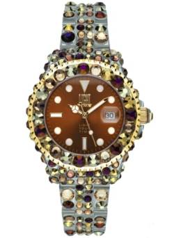 Light Time Women's Analog-Digital Automatic Uhr mit Armband S7203784 von Light Time