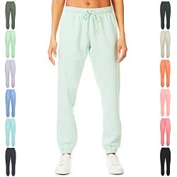 Lee Cooper Damen Light And Shade Ladies Soft Touch Loungewear Joggers Jog Sweatpants, Nebelhafte Jade, S EU von Light & Shade