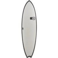 Light River 2.0 Cv Pro Epoxy Future 5'4 Surfboard white von Light