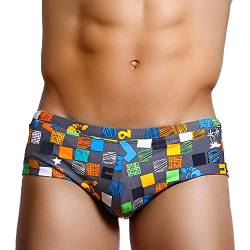 LikeJump Herren Schwimmhose Wassersport Badehose Männer Schwimmen Slip Surfshorts Badeanzug Trunk Badeshorts von LikeJump