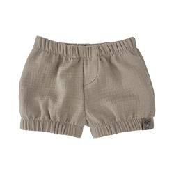 Lilakind“ Baby Kinder Musselin-​Shorts Kurze Hose Uni Sand Beige Gr. 104/110 - Made in Germany von Lilakind